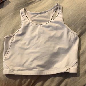 White born primitive MESHED UP CROPPED SPORTS BRA